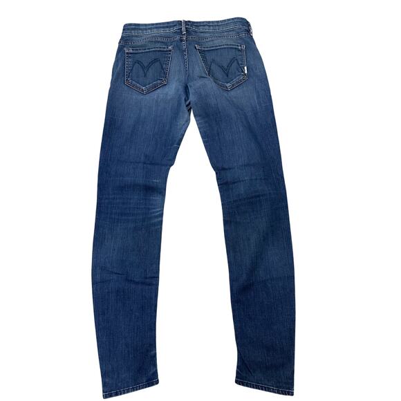 MOTHER The Looker Skinny Stretch Jeans in Stardust, size 28 - Picture 9 of 9